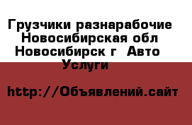 Грузчики разнарабочие - Новосибирская обл., Новосибирск г. Авто » Услуги   